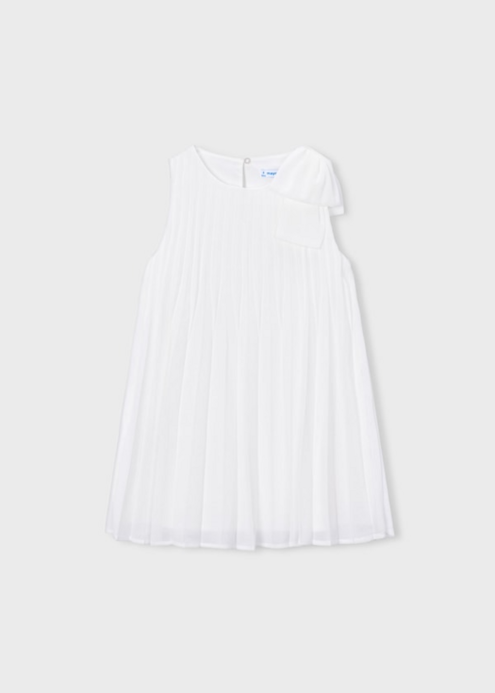 Mayoral Mayoral Pleated dress Natural - 26 03920