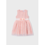 Mayoral Mayoral Embroidered tulle dress Blossom - 26 03919