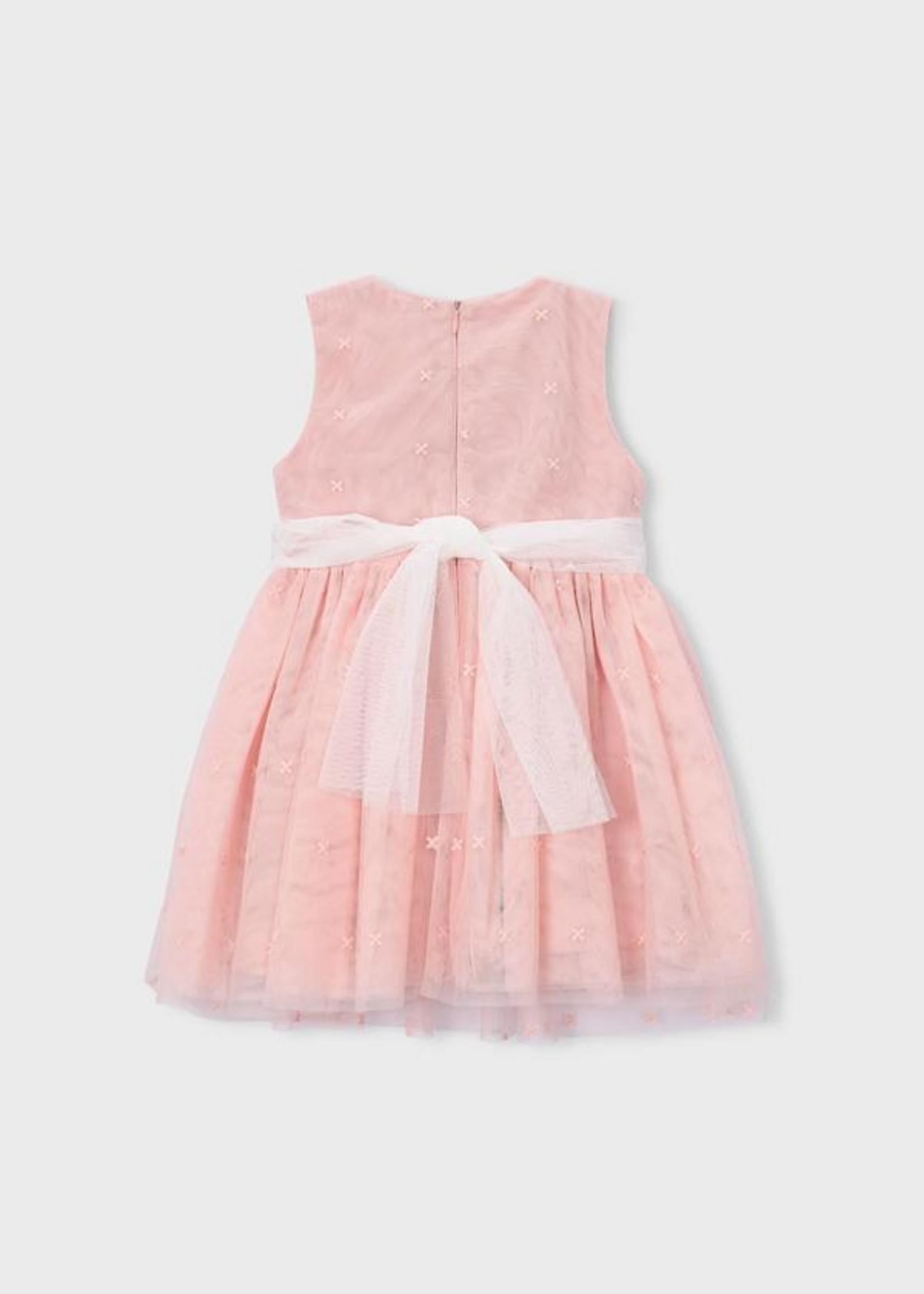 Mayoral Mayoral Embroidered tulle dress Blossom - 26 03919