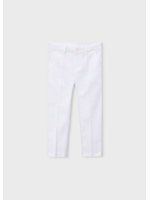 Mayoral Mayoral Linen suiting pants White - 26 03574