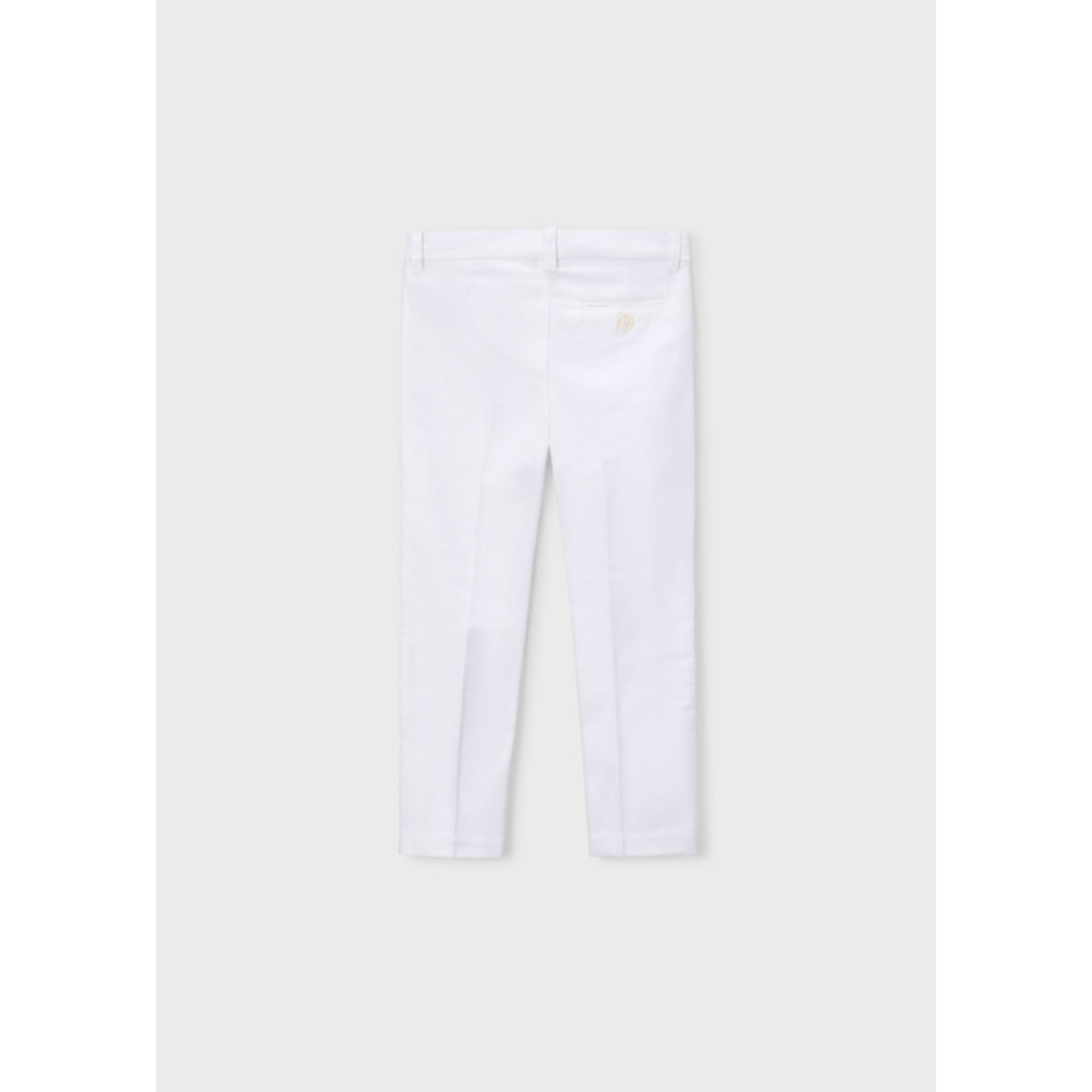 Mayoral Mayoral Linen suiting pants White - 26 03574