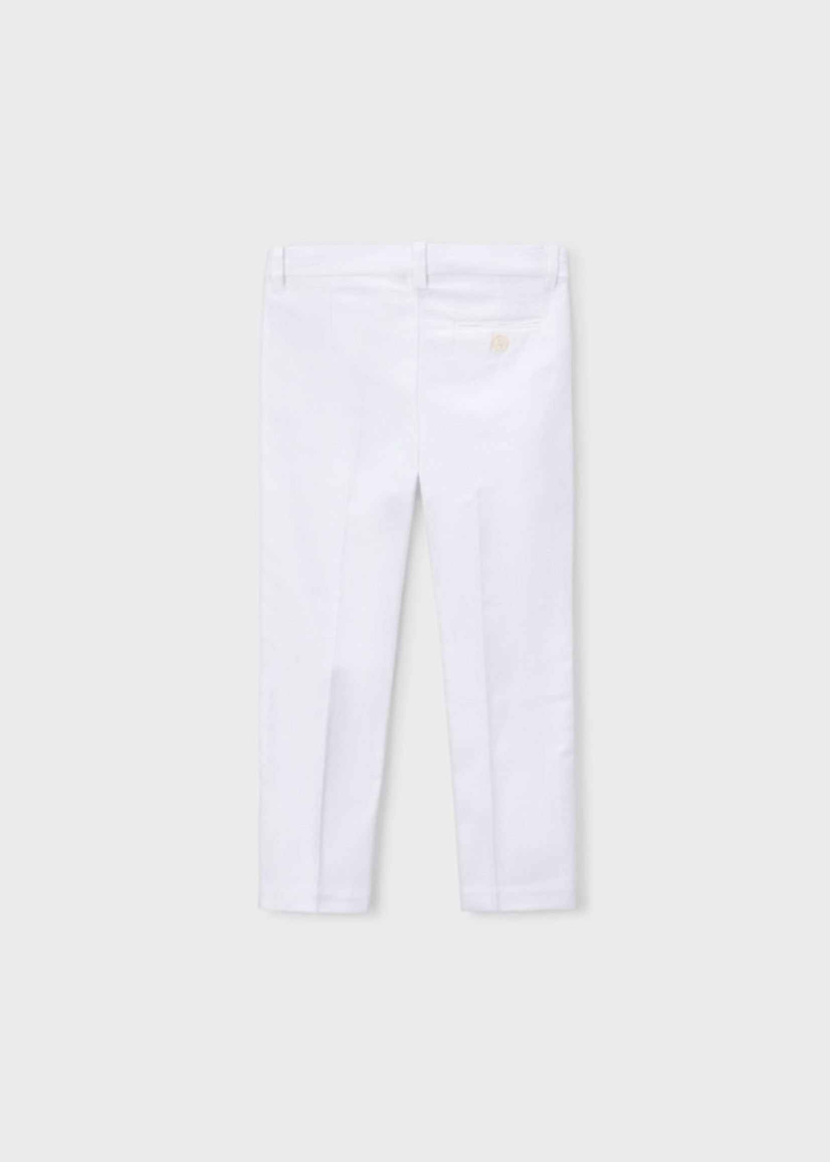 Mayoral Mayoral Linen suiting pants White - 26 03574