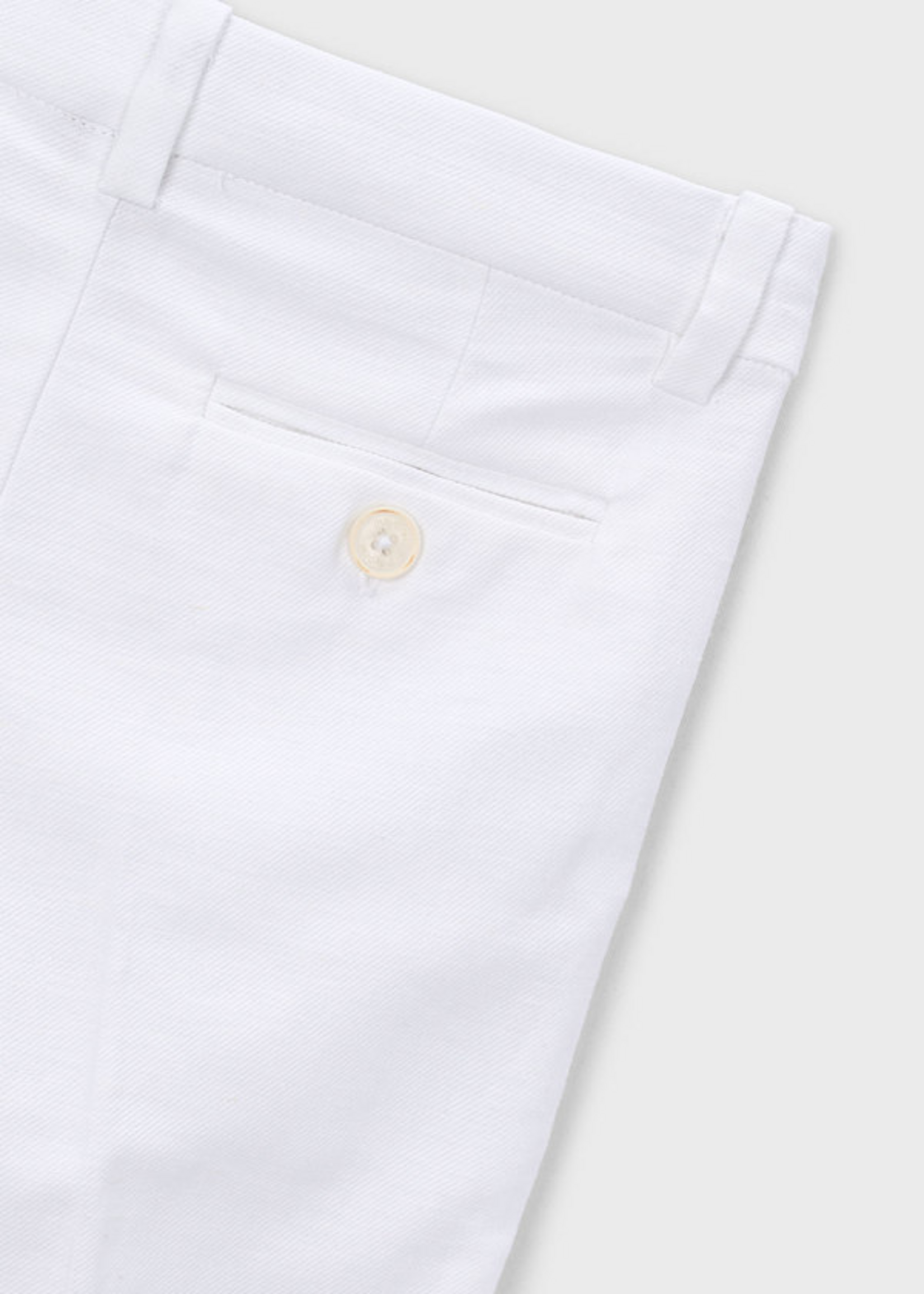 Mayoral Mayoral Linen suiting pants White - 26 03574