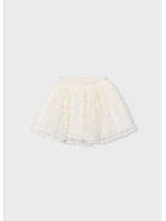Mayoral Mayoral Tul skirt Natural - 26 03901