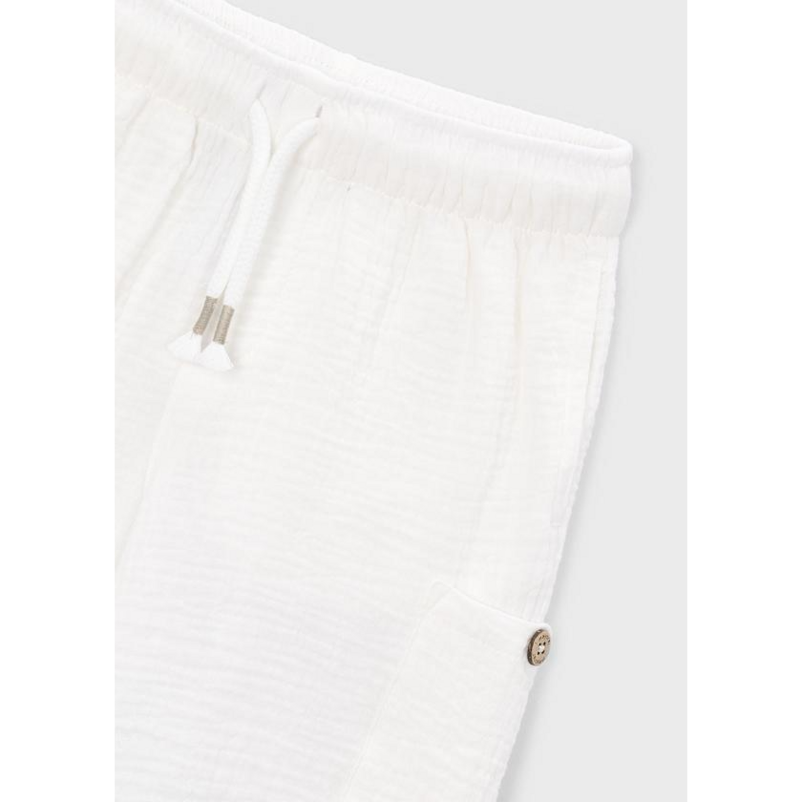 Mayoral Mayoral Wide leg shorts Cream - 26 03212