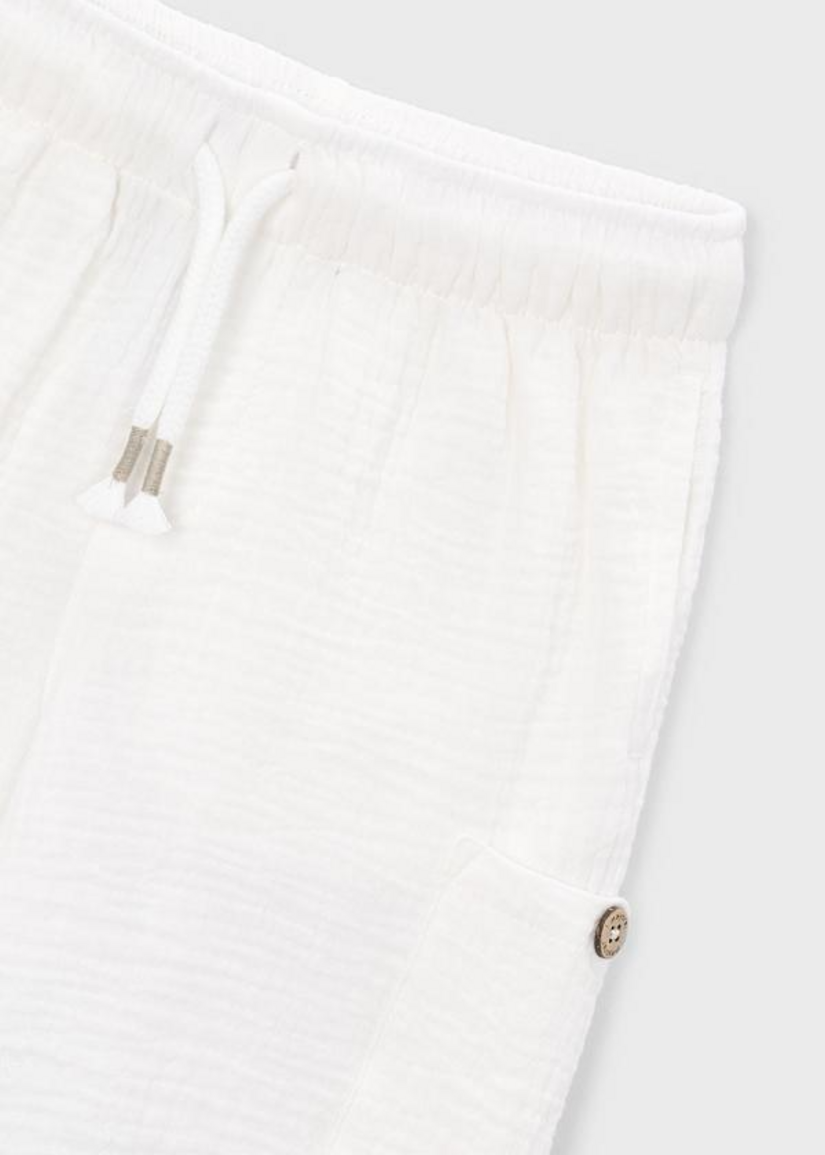 Mayoral Mayoral Wide leg shorts Cream - 26 03212