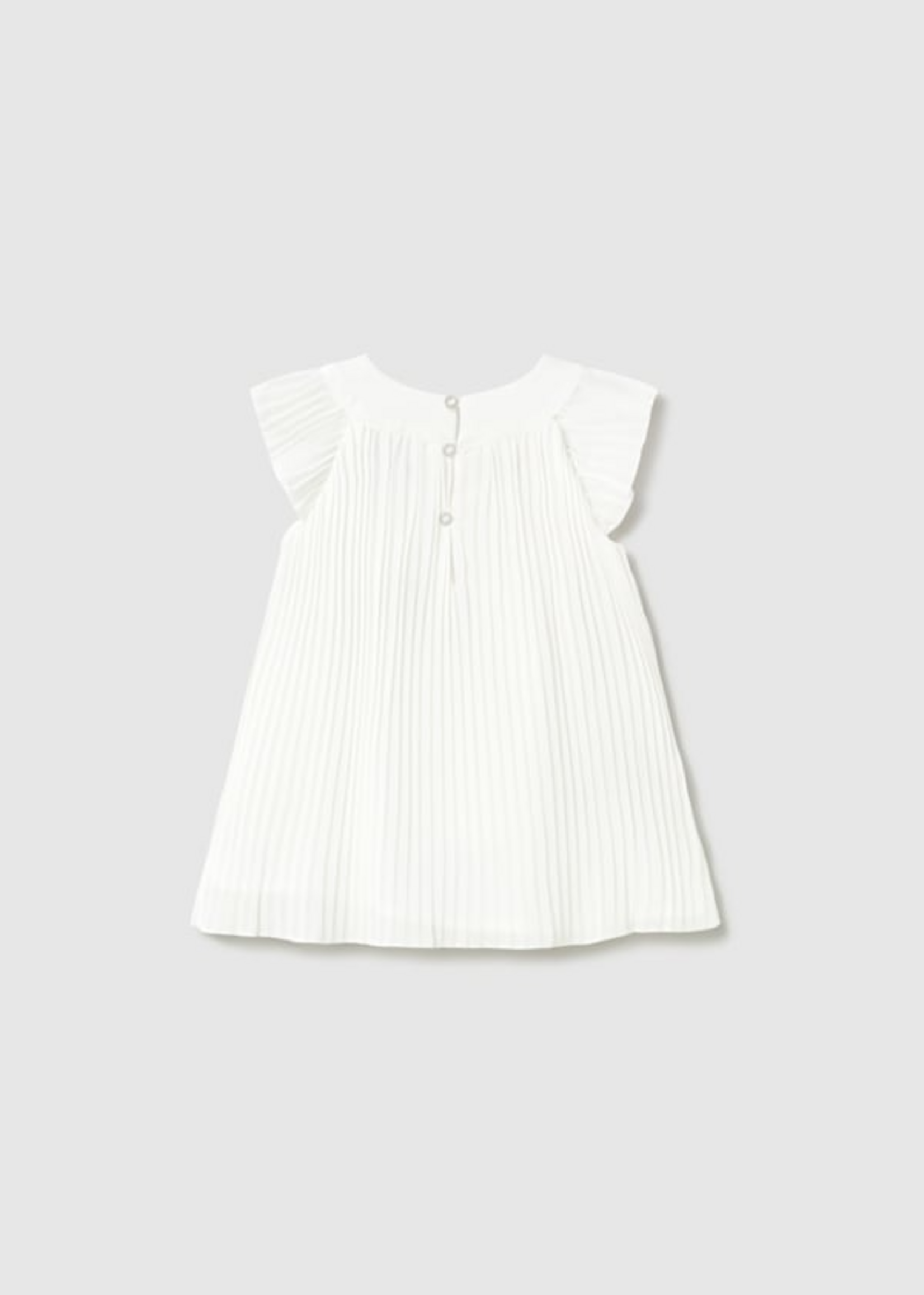 Mayoral Mayoral Pleated dress Natural - 26 01913