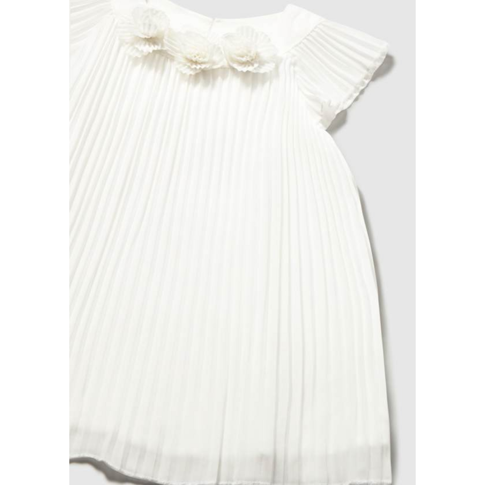 Mayoral Mayoral Pleated dress Natural - 26 01913