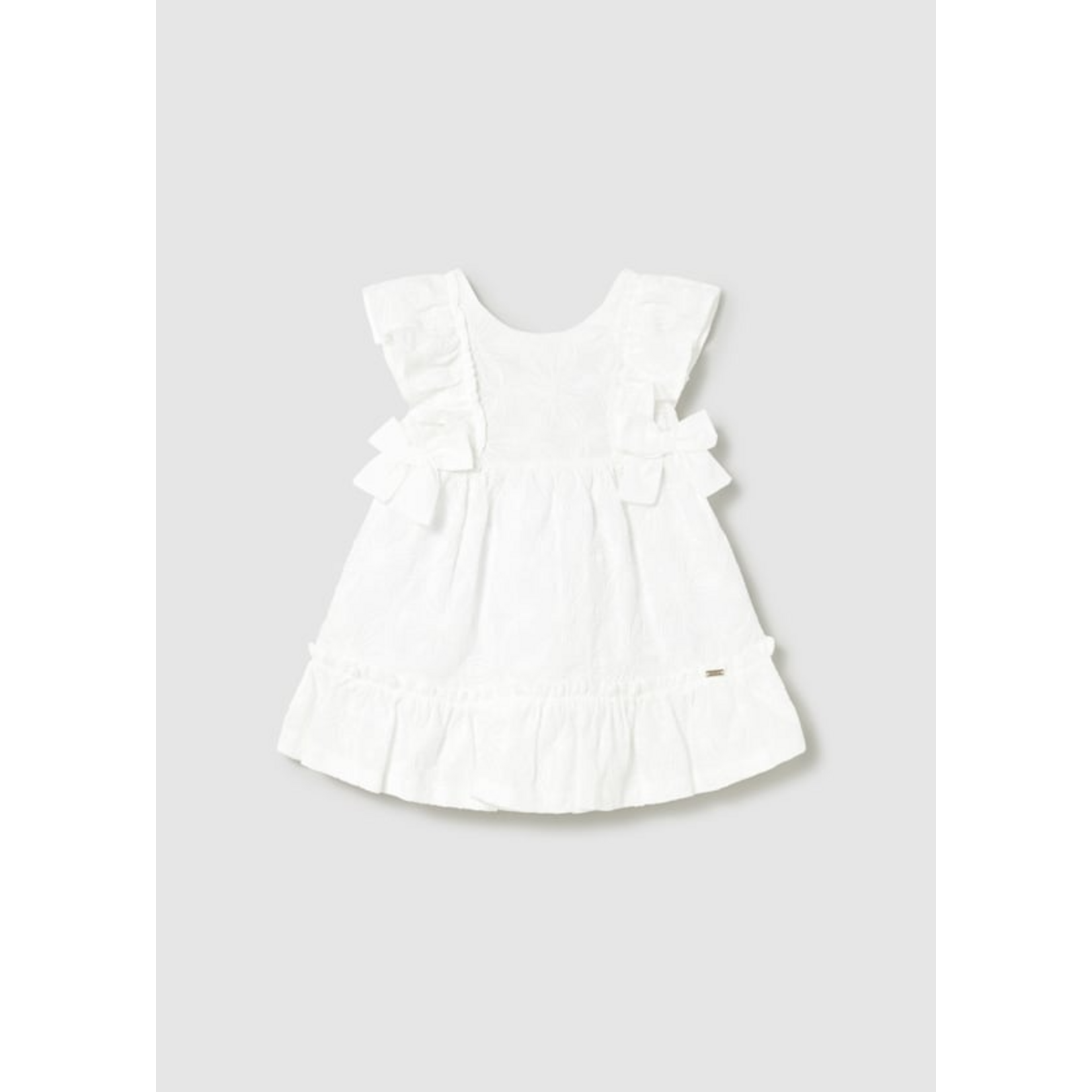 Mayoral Mayoral Embroidered dress White - 26 01915