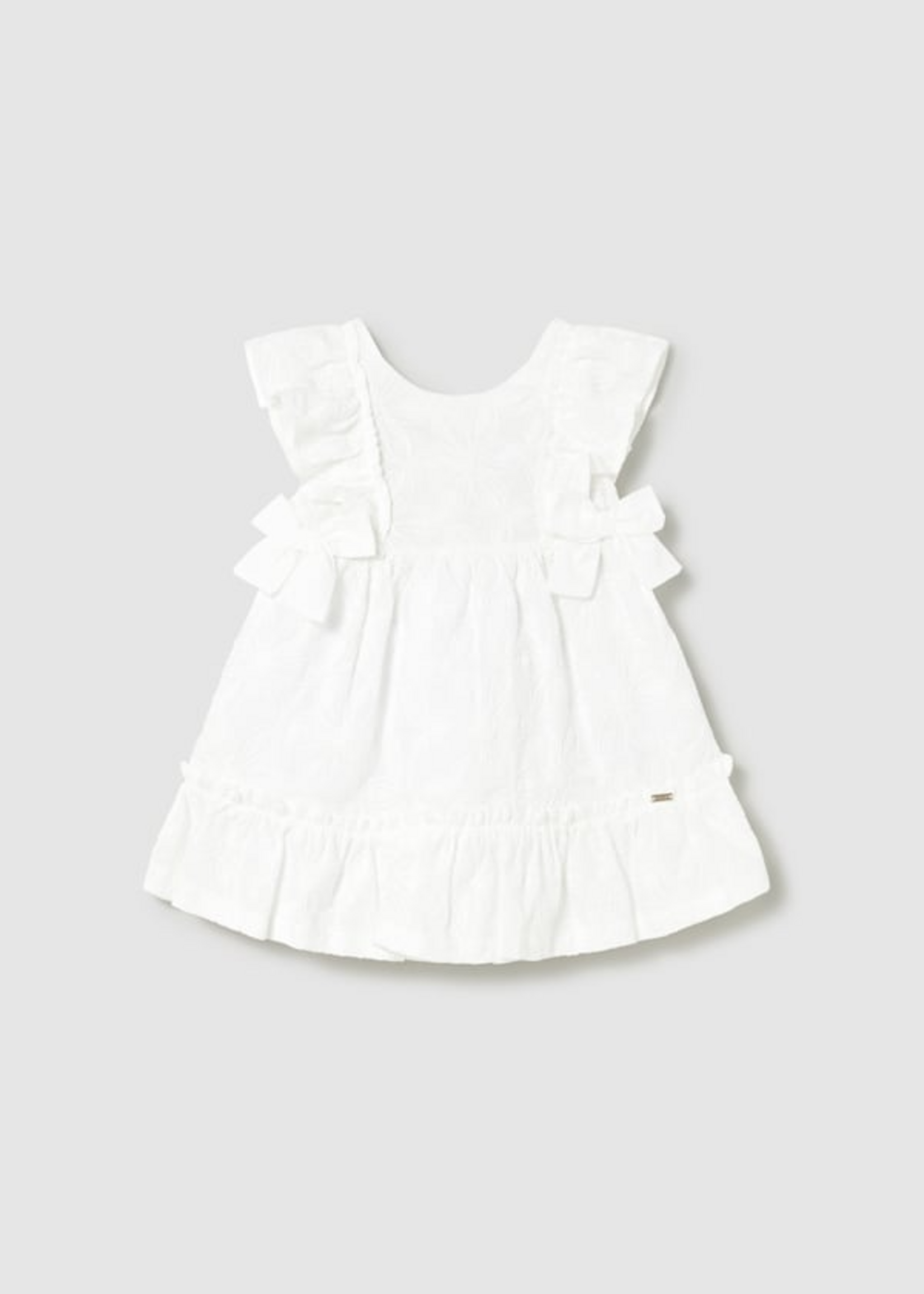 Mayoral Mayoral Embroidered dress White - 26 01915