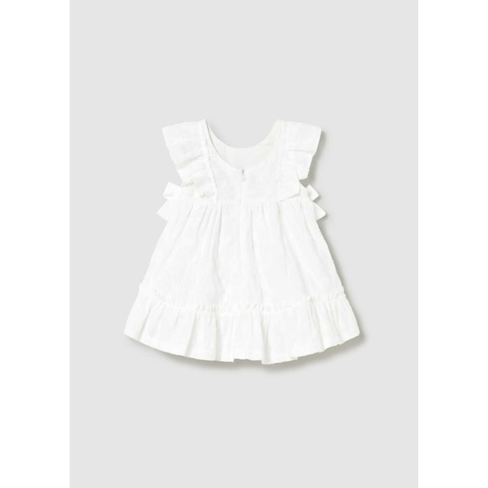 Mayoral Mayoral Embroidered dress White - 26 01915