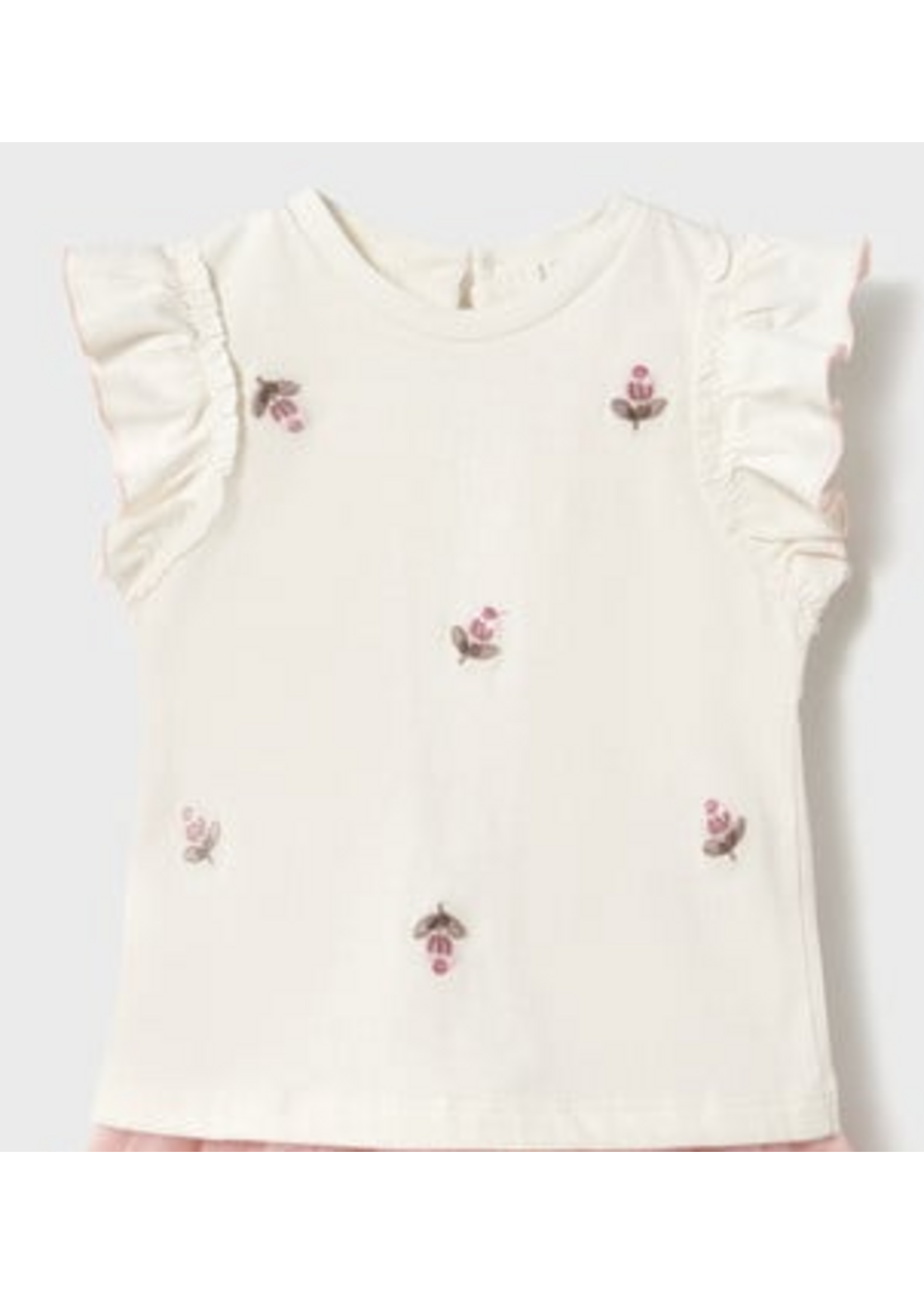 Mayoral Mayoral shirt pink flower