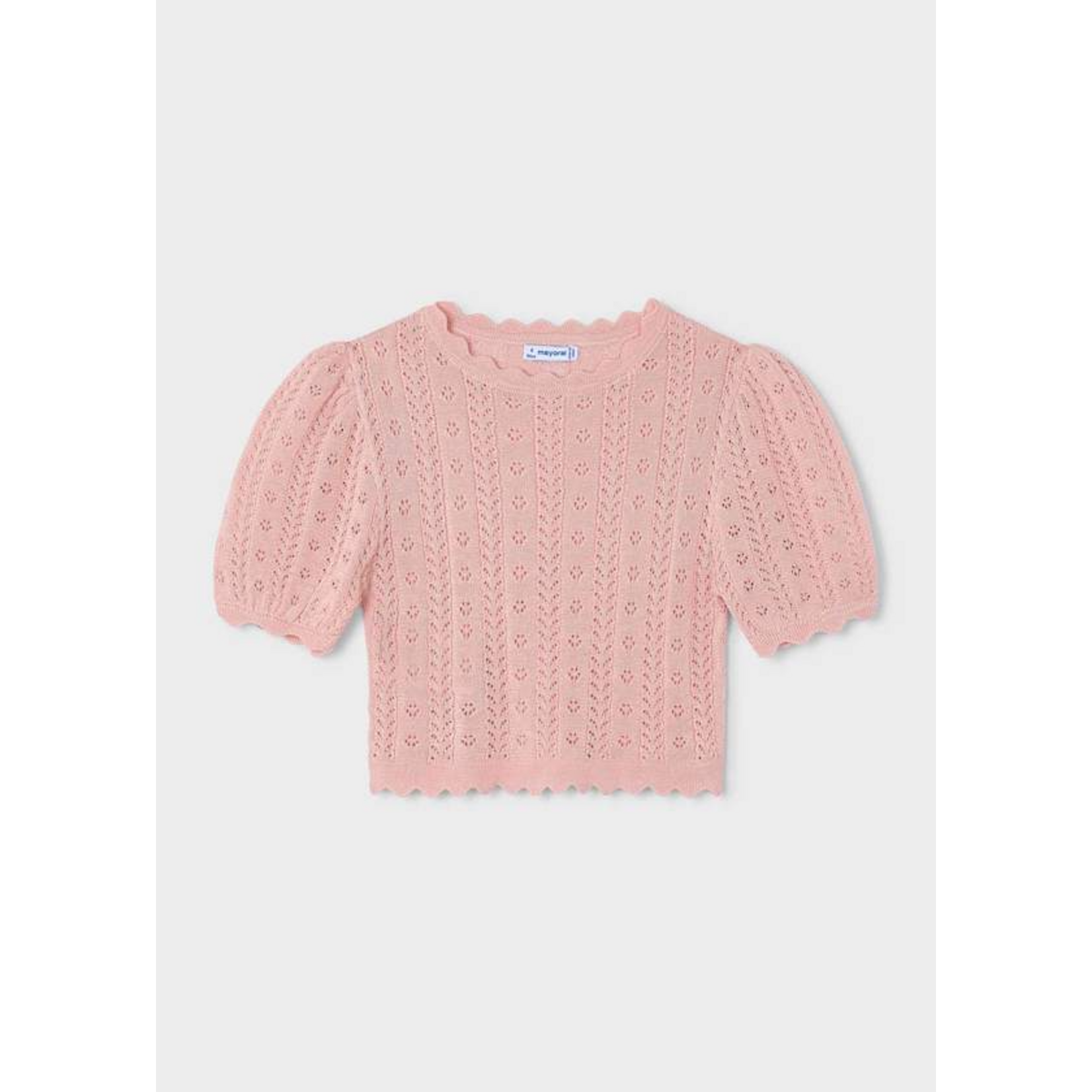 Mayoral Mayoral S/s knit tshirt Blossom - 26 03003