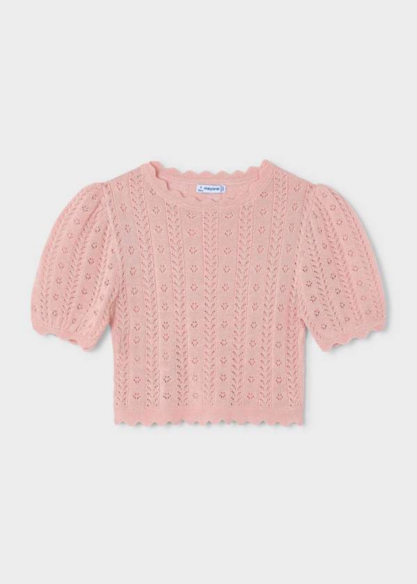 Mayoral Mayoral S/s knit tshirt Blossom - 26 03003