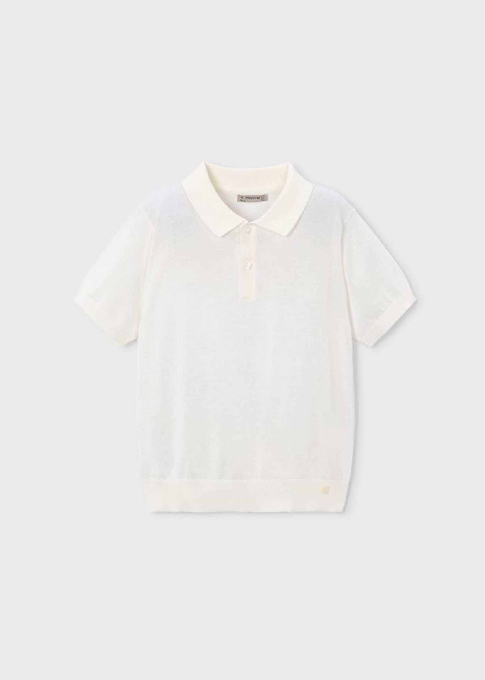 Mayoral Mayoral S/s polo Cream - 26 03106