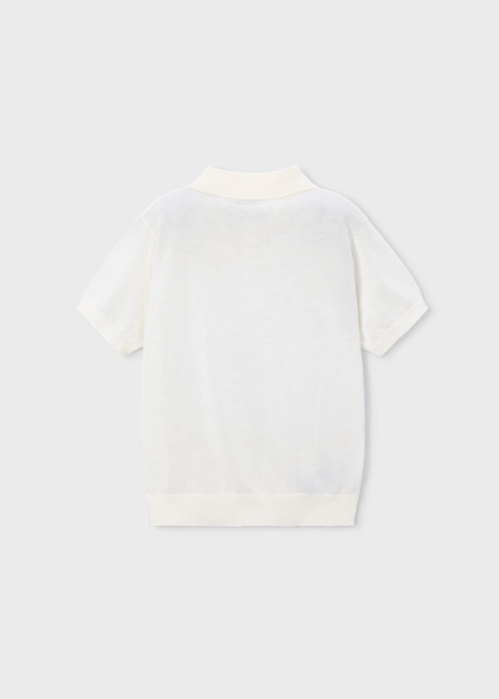 Mayoral Mayoral S/s polo Cream - 26 03106