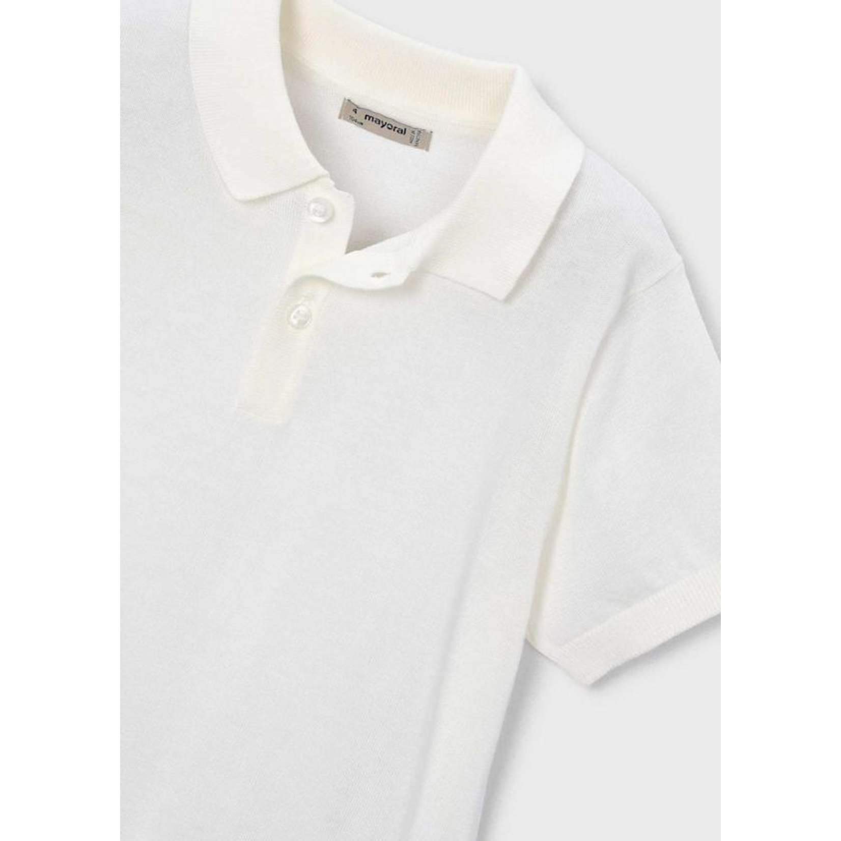 Mayoral Mayoral S/s polo Cream - 26 03106