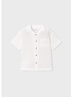 Mayoral Mayoral S/s shirt Cream - 26 03116