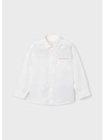 Mayoral Mayoral Linen shirt Cream - 26 03117