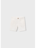 Mayoral Mayoral Basic twill chino shorts Cream - 26 00202
