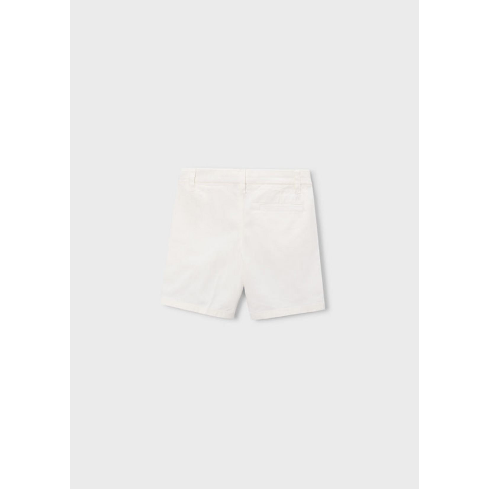 Mayoral Mayoral Basic twill chino shorts Cream - 26 00202