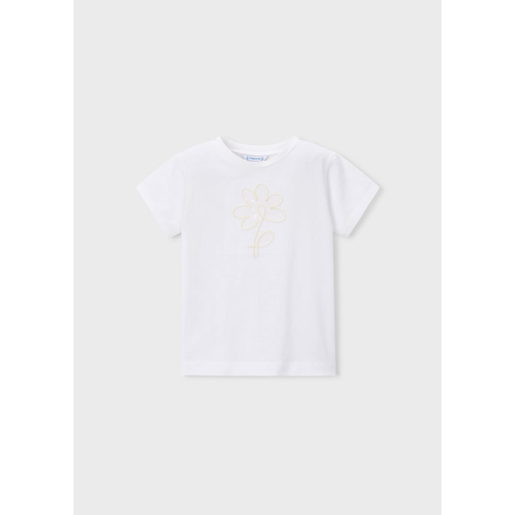 Mayoral Mayoral Basic s/s t-shirt White - 26 00174