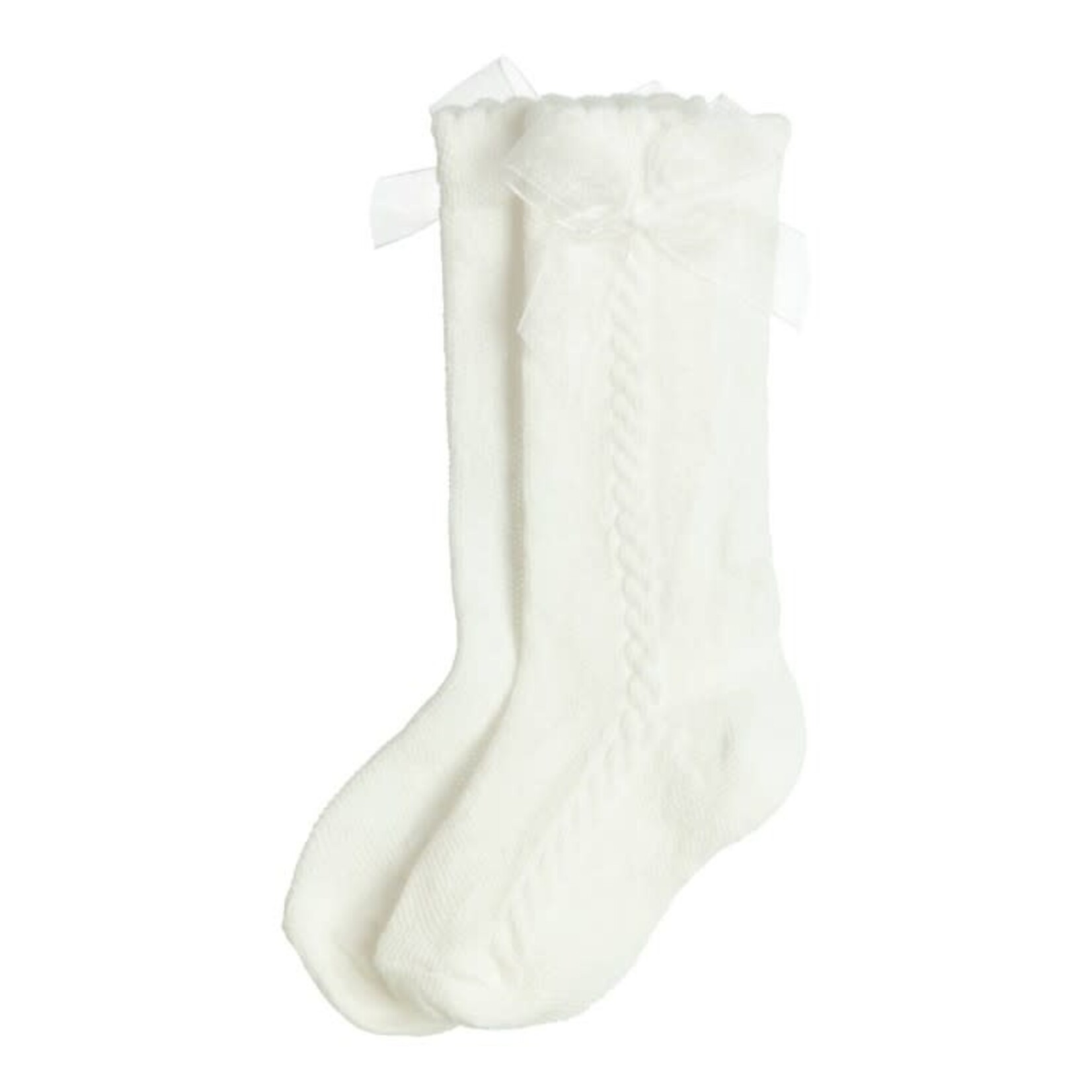 GYMP GYMP Knee socks Kite Off White 05-6082-10