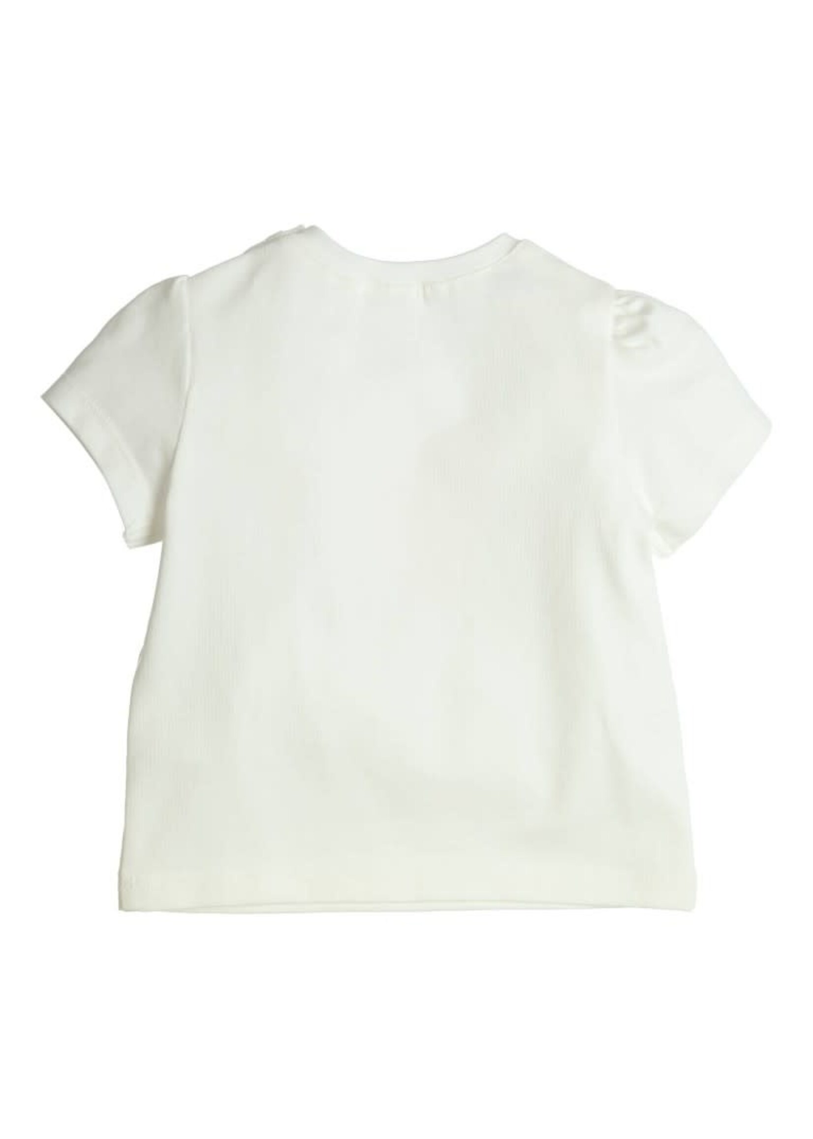 GYMP GYMP T-shirt Aerobic Daisy Charm Orange Off White 353-6186-10