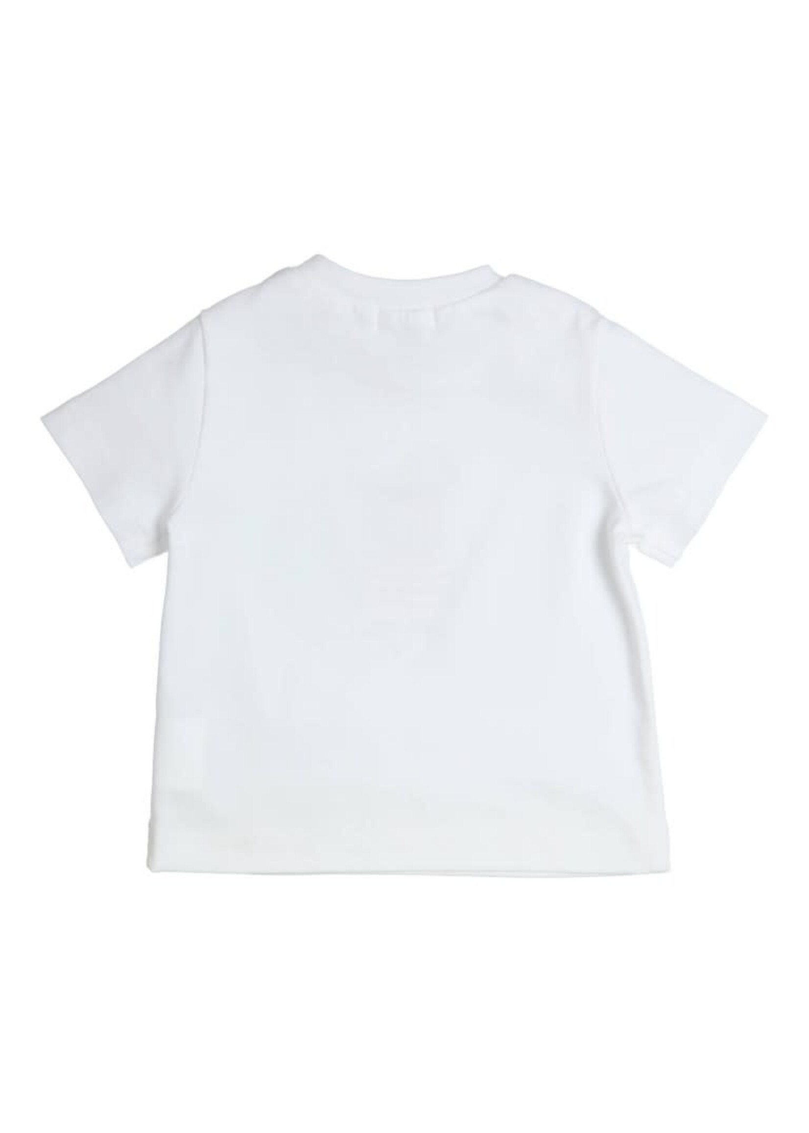 GYMP GYMP T-shirt Aerobic Light Blue – White White 353-6377-20