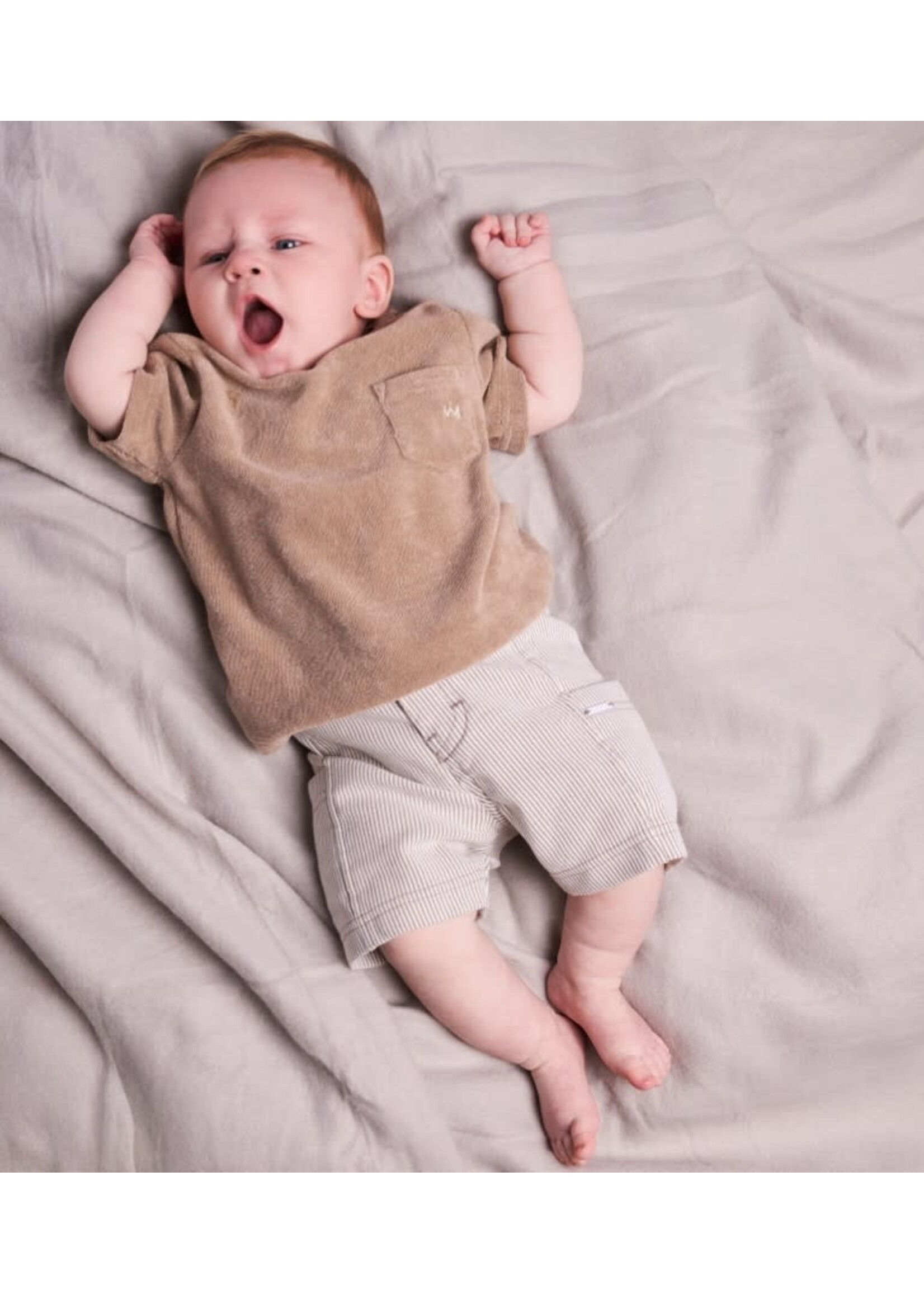 GYMP GYMP Shorts Gidi Blue – Beige Beige 400-6236-20