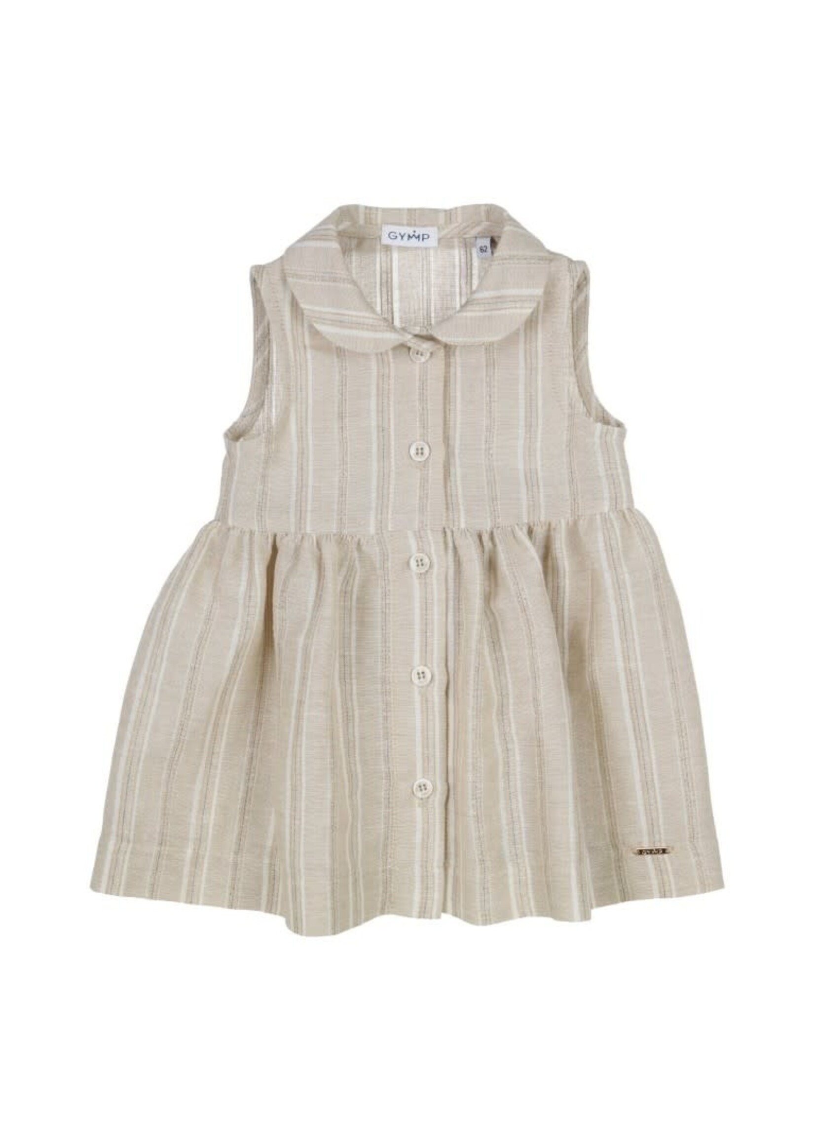 GYMP GYMP Pinafore Nori Beige 471-6208-10