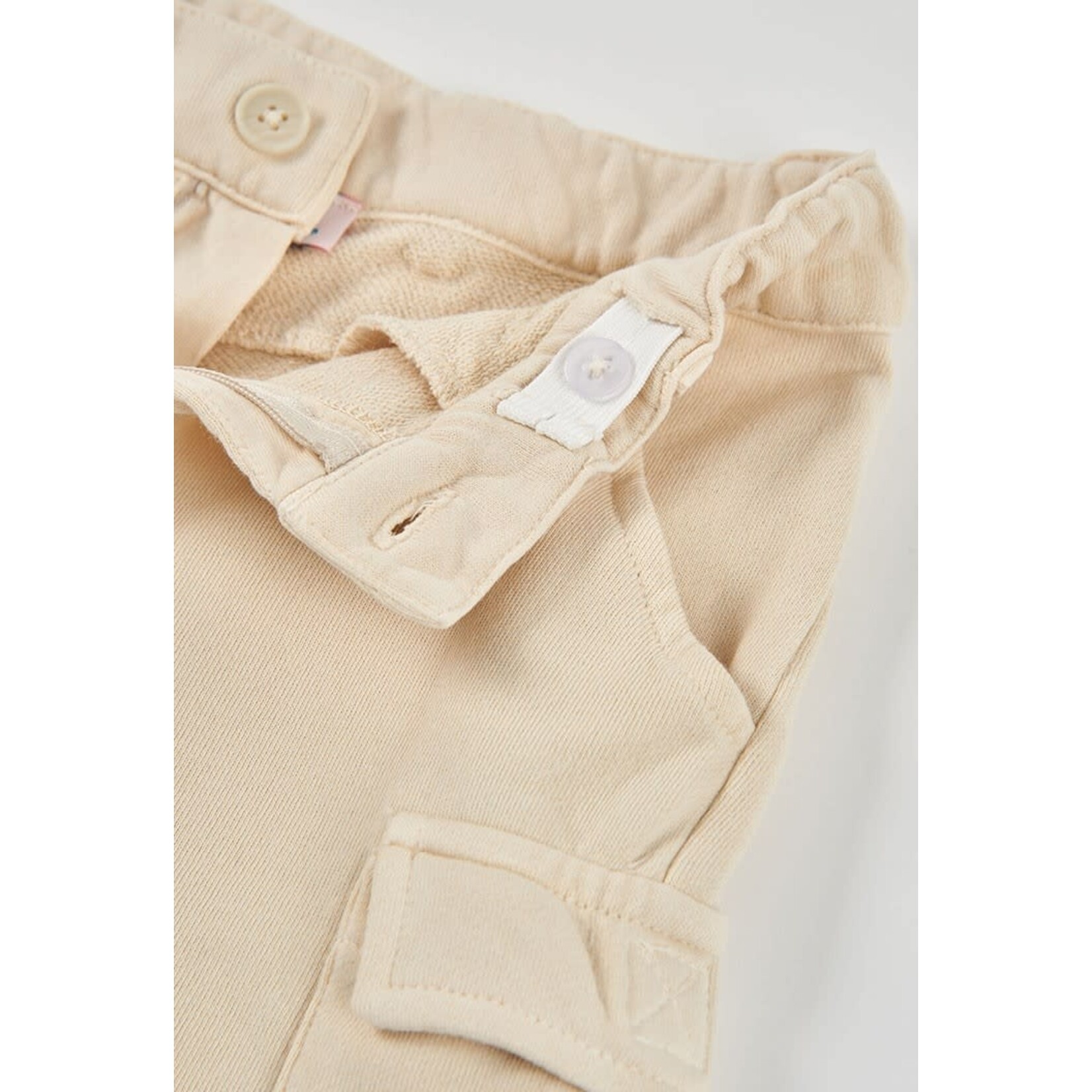 Boboli Boboli Fleece bermuda shorts for boy -BCI beige 833048