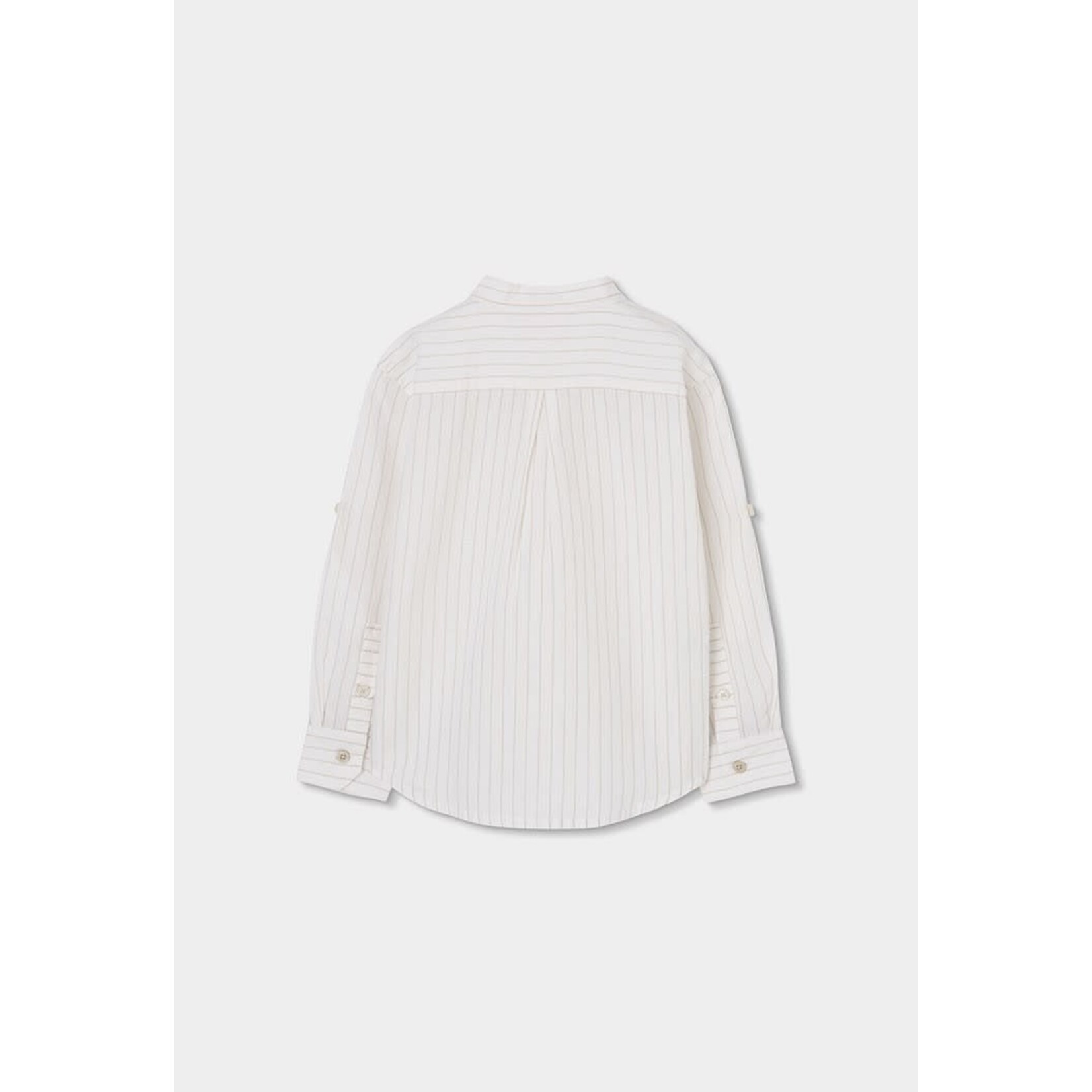 Boboli Boboli Shirt linen striped for boy -BCI stripes 863007B