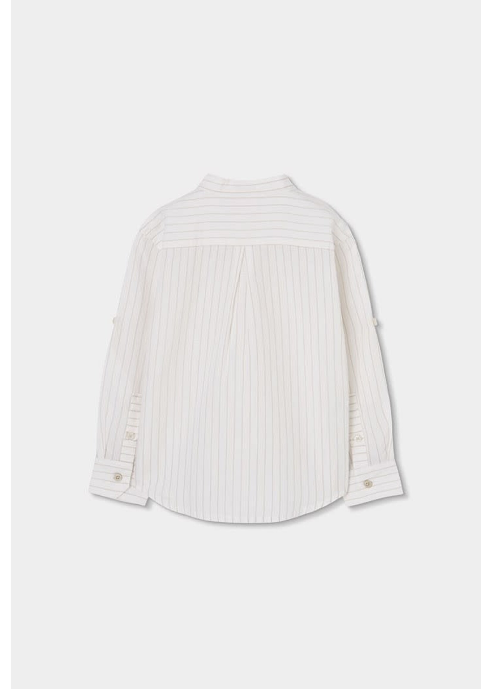 Boboli Boboli Shirt linen striped for boy -BCI stripes 863007