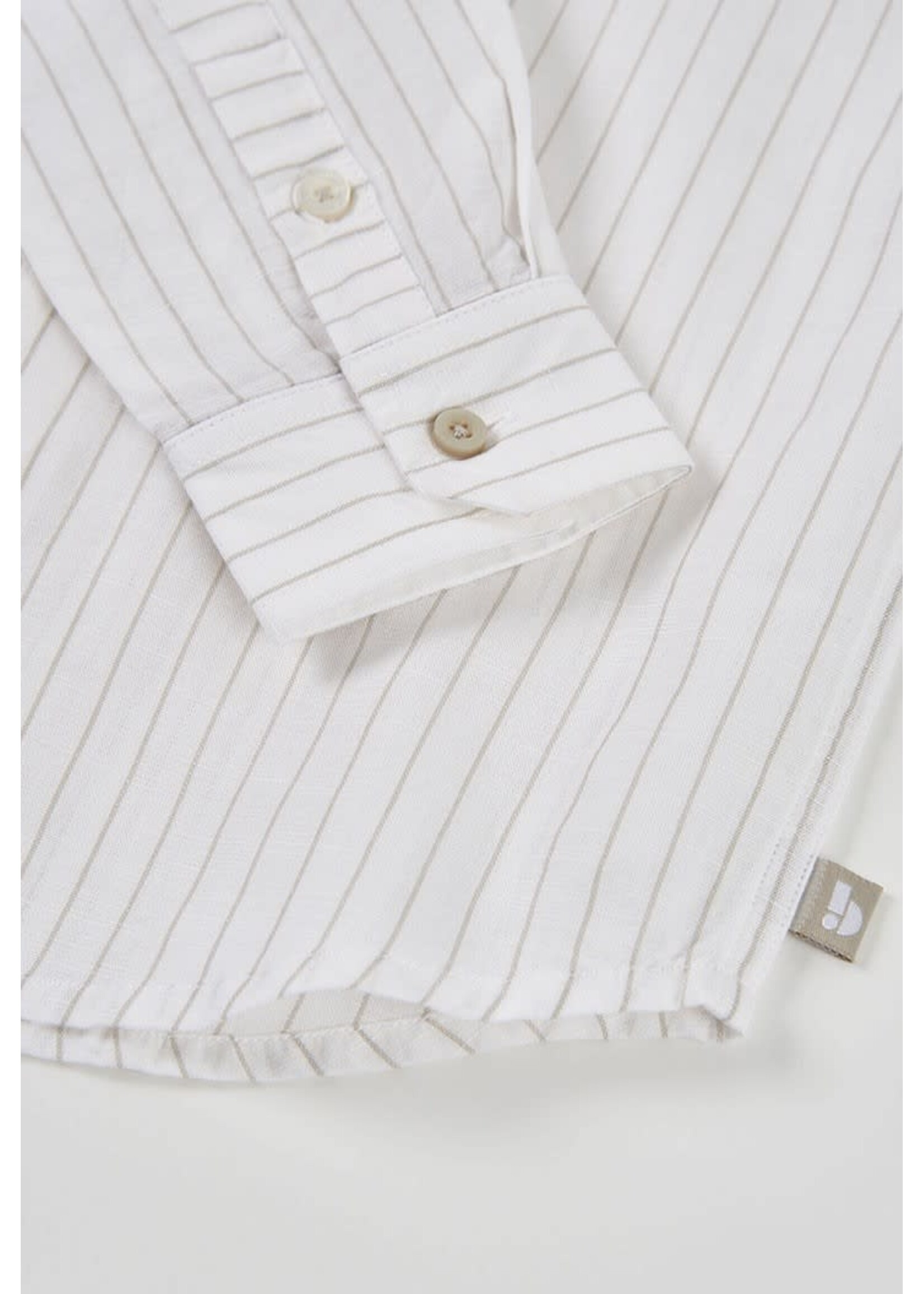 Boboli Boboli Shirt linen striped for boy -BCI stripes 863007