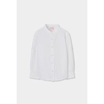 Boboli Boboli Linen shirt long sleeves for boy -BCI white 863030
