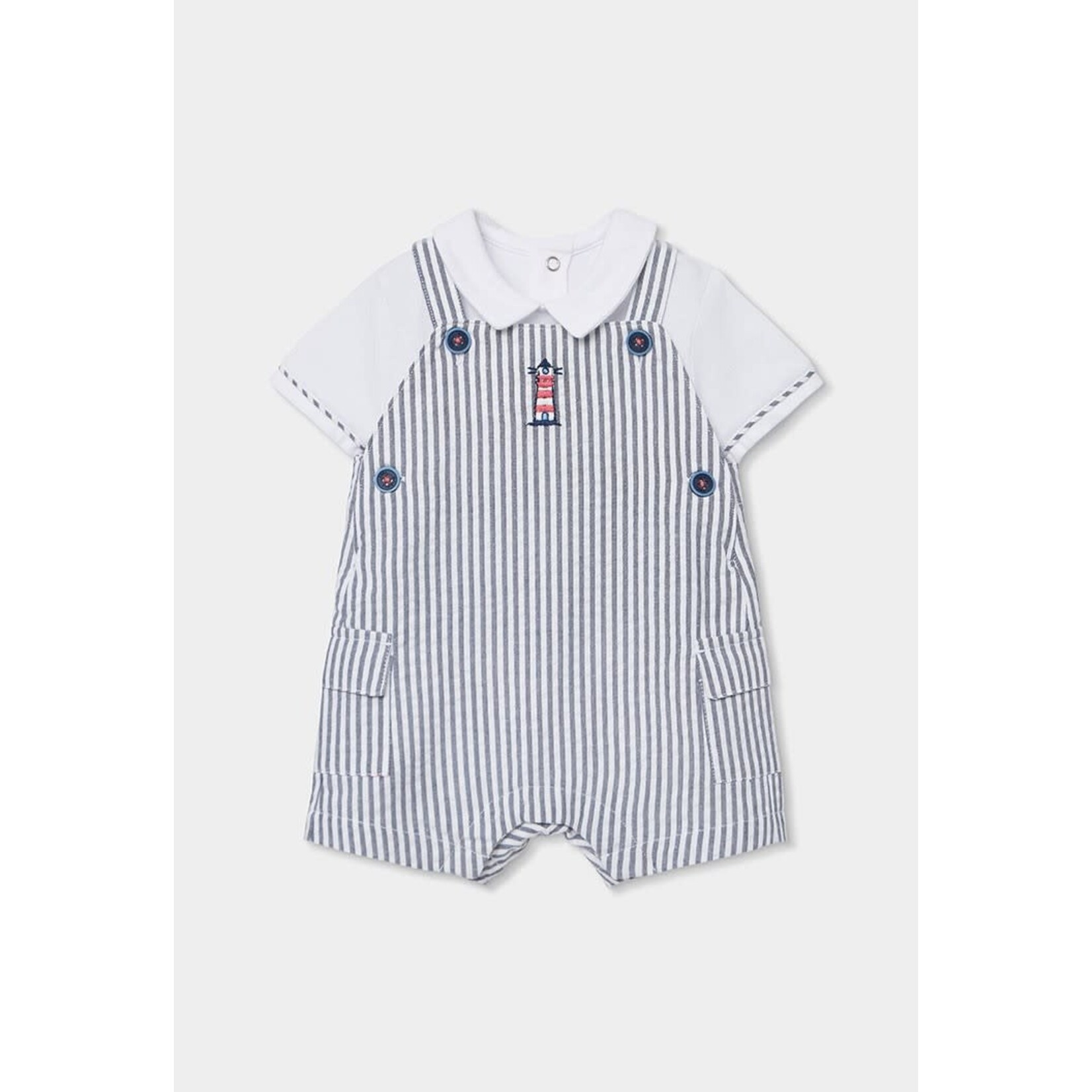 Boboli Boboli Set knit combined for baby -BCI stripes 803012B