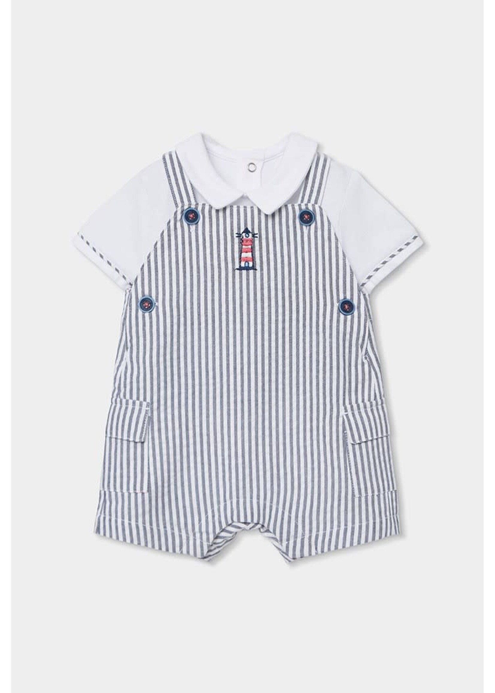 Boboli Boboli Set knit combined for baby -BCI stripes 803012B