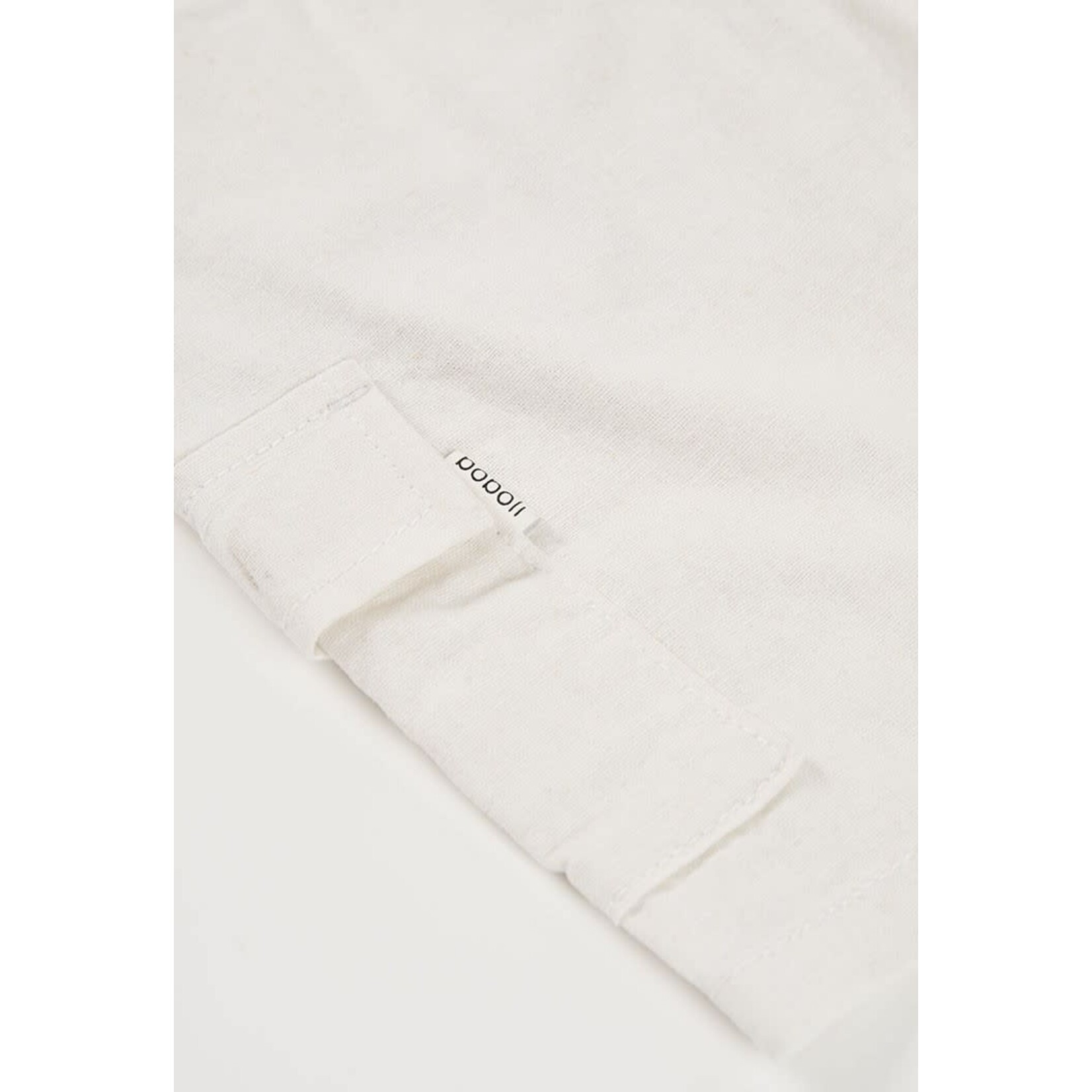 Boboli Boboli Linen bermuda shorts for boy -BCI white 813068B