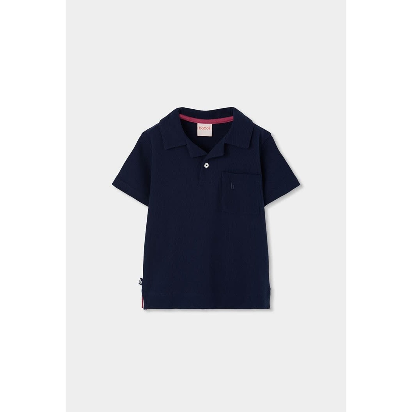 Boboli Boboli Pique polo for boy -BCI navy 823069