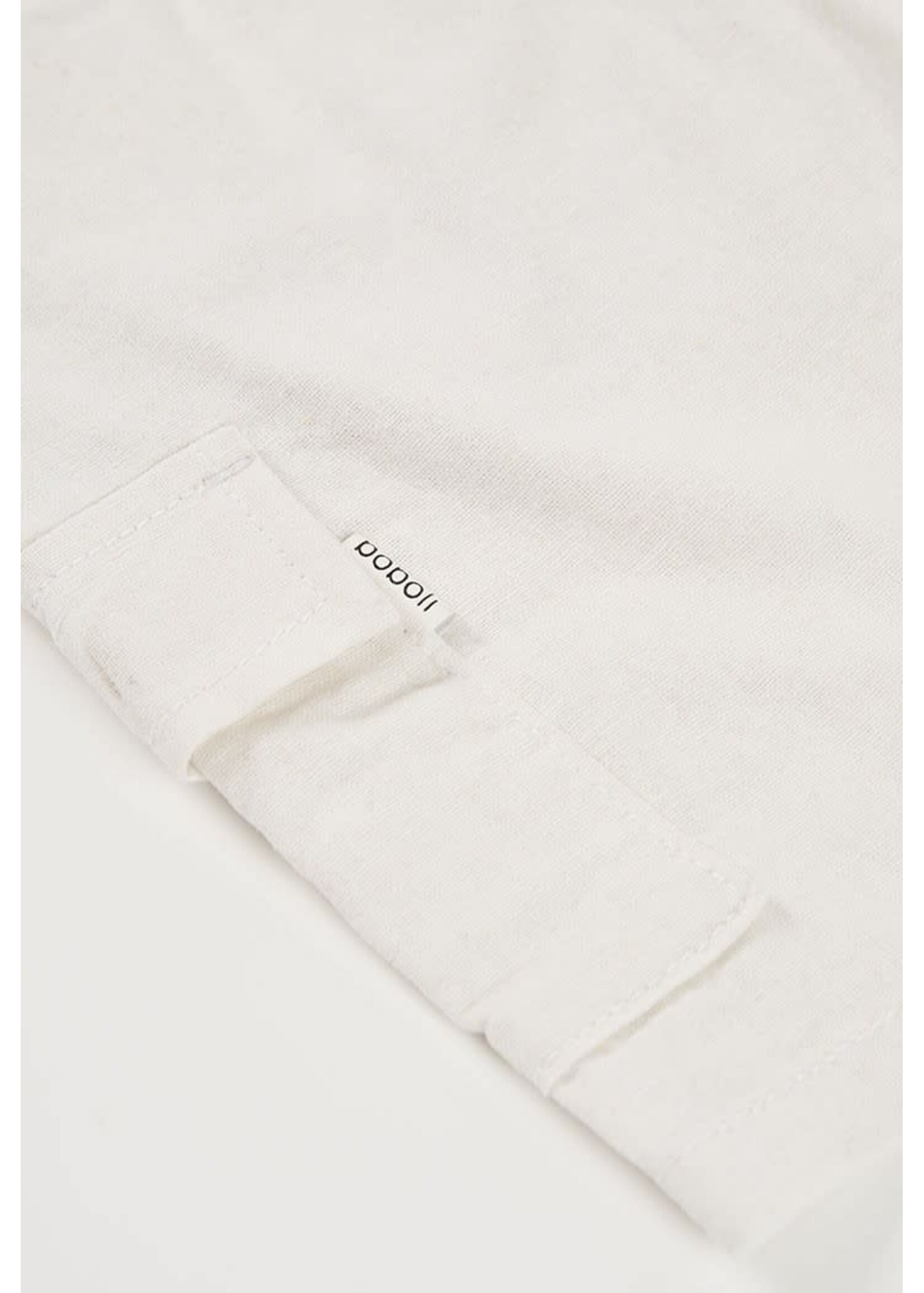 Boboli Boboli Linen bermuda shorts for boy -BCI white 813068