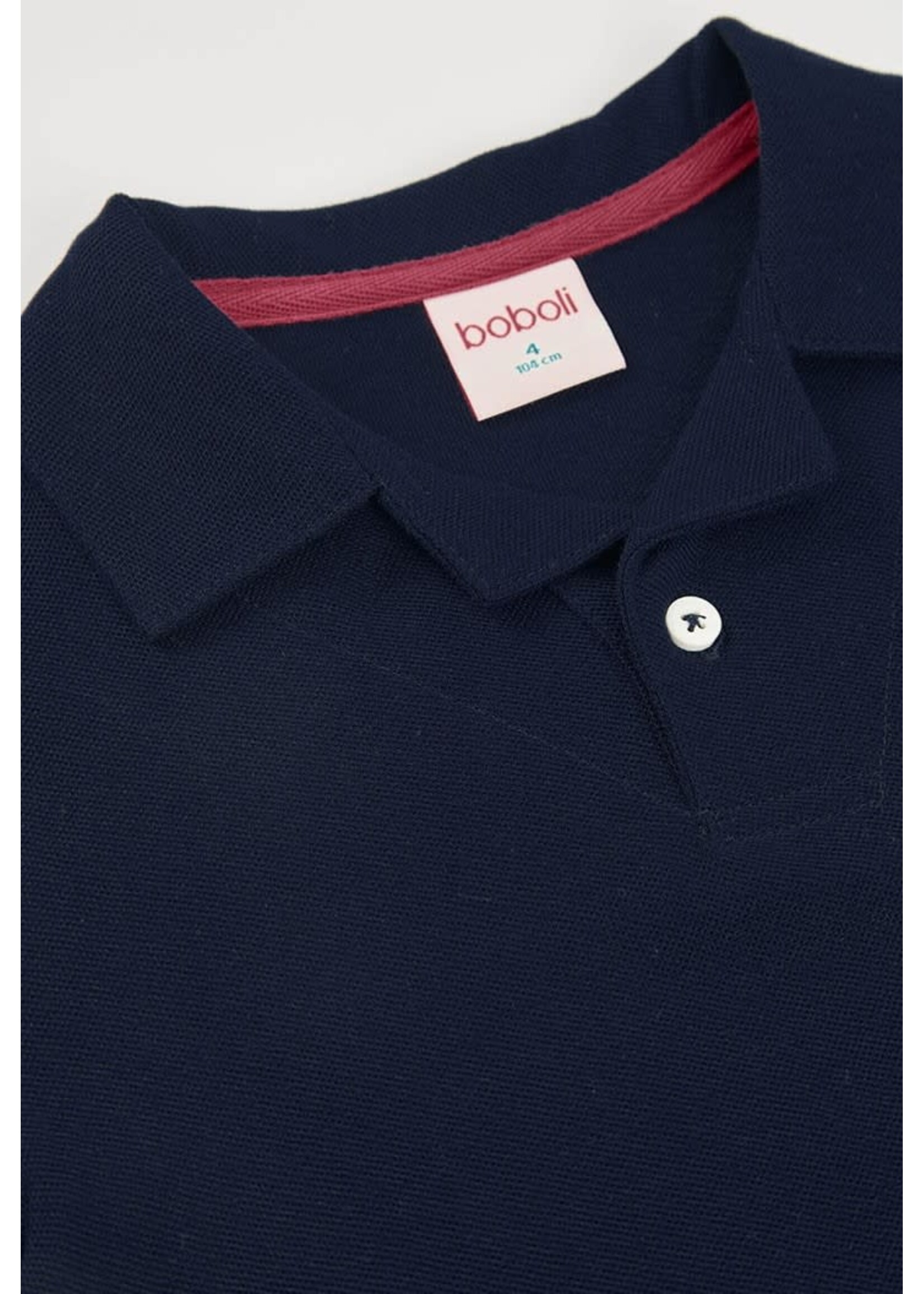 Boboli Boboli Pique polo for boy -BCI navy 823069