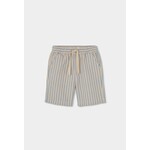 Boboli Boboli Linen bermuda shorts for boy -BCI stripes 833015
