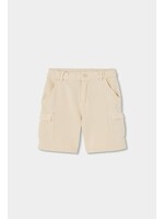 Boboli Boboli Fleece bermuda shorts for boy -BCI beige 833048B