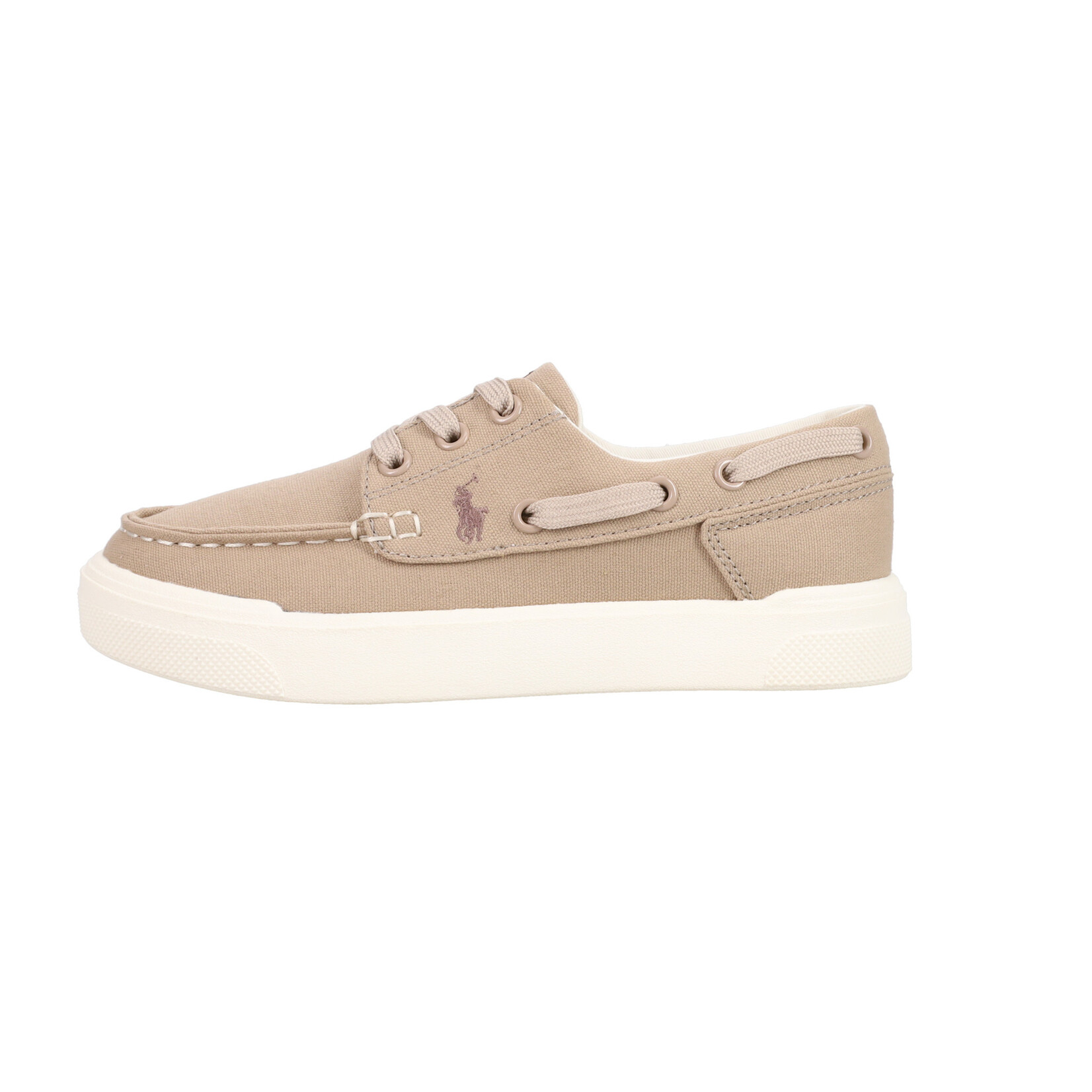 Ralph Lauren Ralph Lauren Schoen BRIAR BOAT KHAKI CANVAS w/ CREAM PP - RL04220256