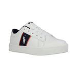Ralph Lauren Ralph Lauren Schoen FRAZIER II WHITE TUMBLED/NAVY/RED w/ WHITE PP - RL03874103