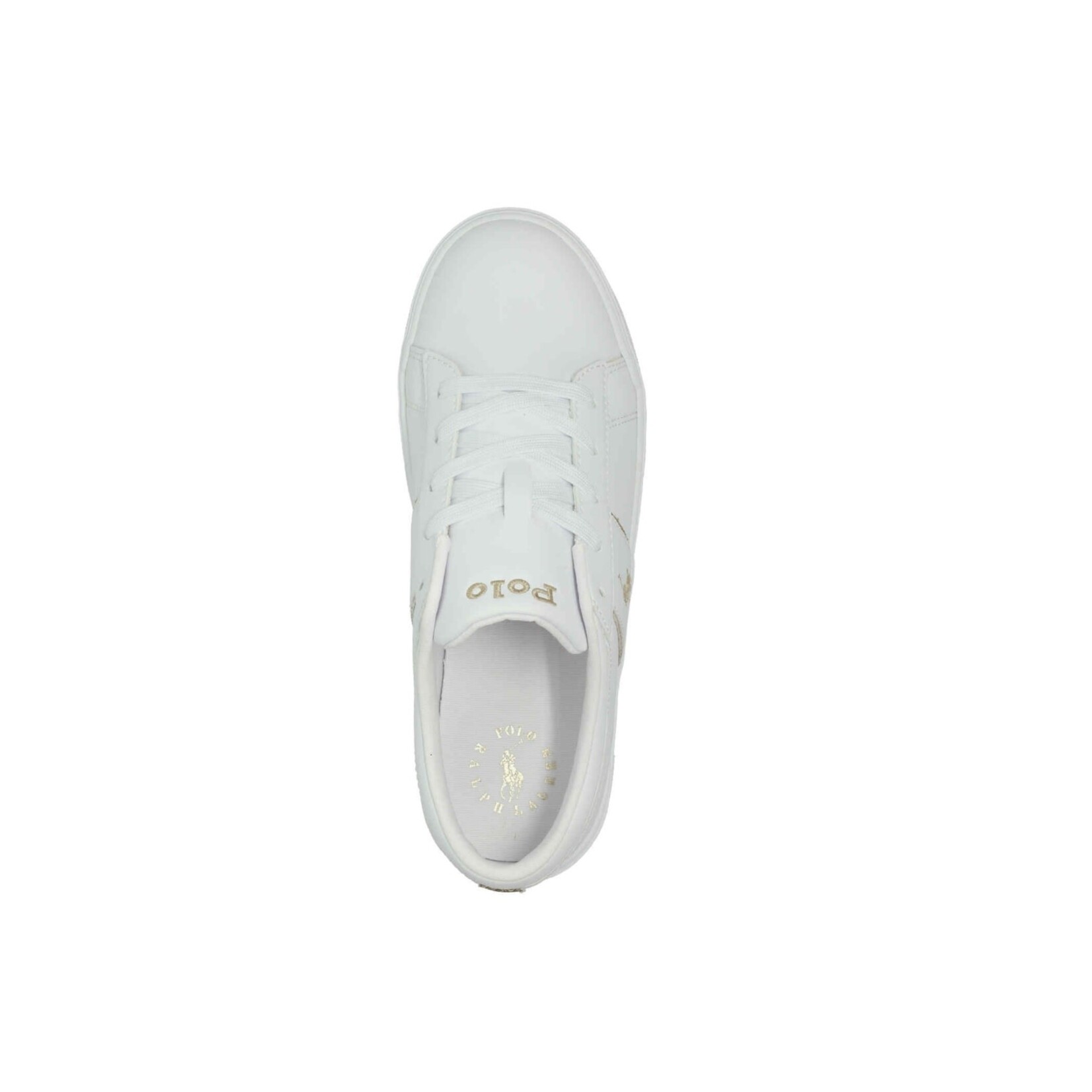 Ralph Lauren Ralph Lauren Schoen FRAZIER II WHITE SMOOTH/GOLD GLITTER w/ GOLD PP - RL03875101