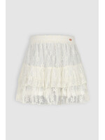 Nobell Nobell Naia Lace Skirt Q602-3700 Pearled Ivory