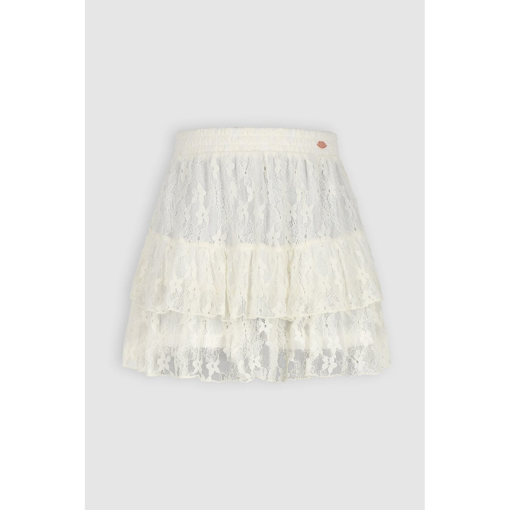 Nobell Nobell Naia Lace Skirt Q602-3700 Pearled Ivory