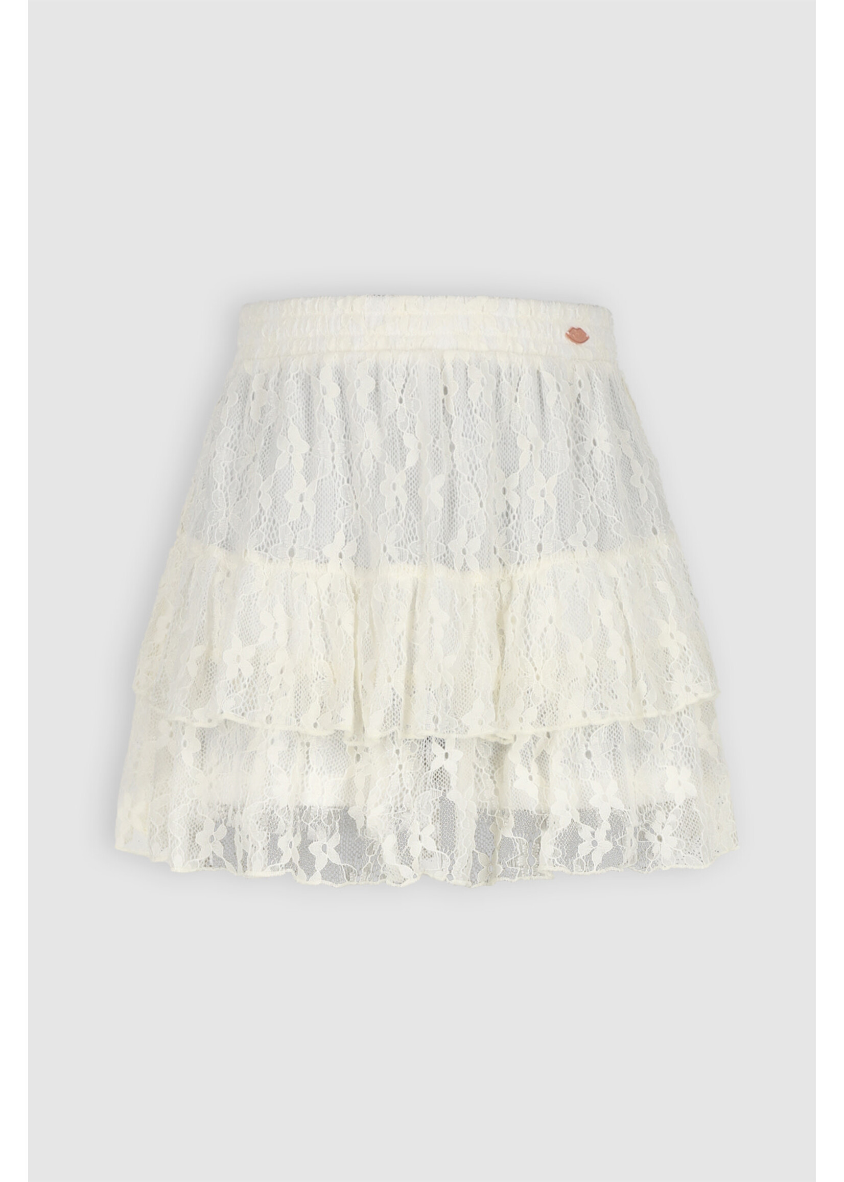 Nobell Nobell Naia Lace Skirt Q602-3700 Pearled Ivory